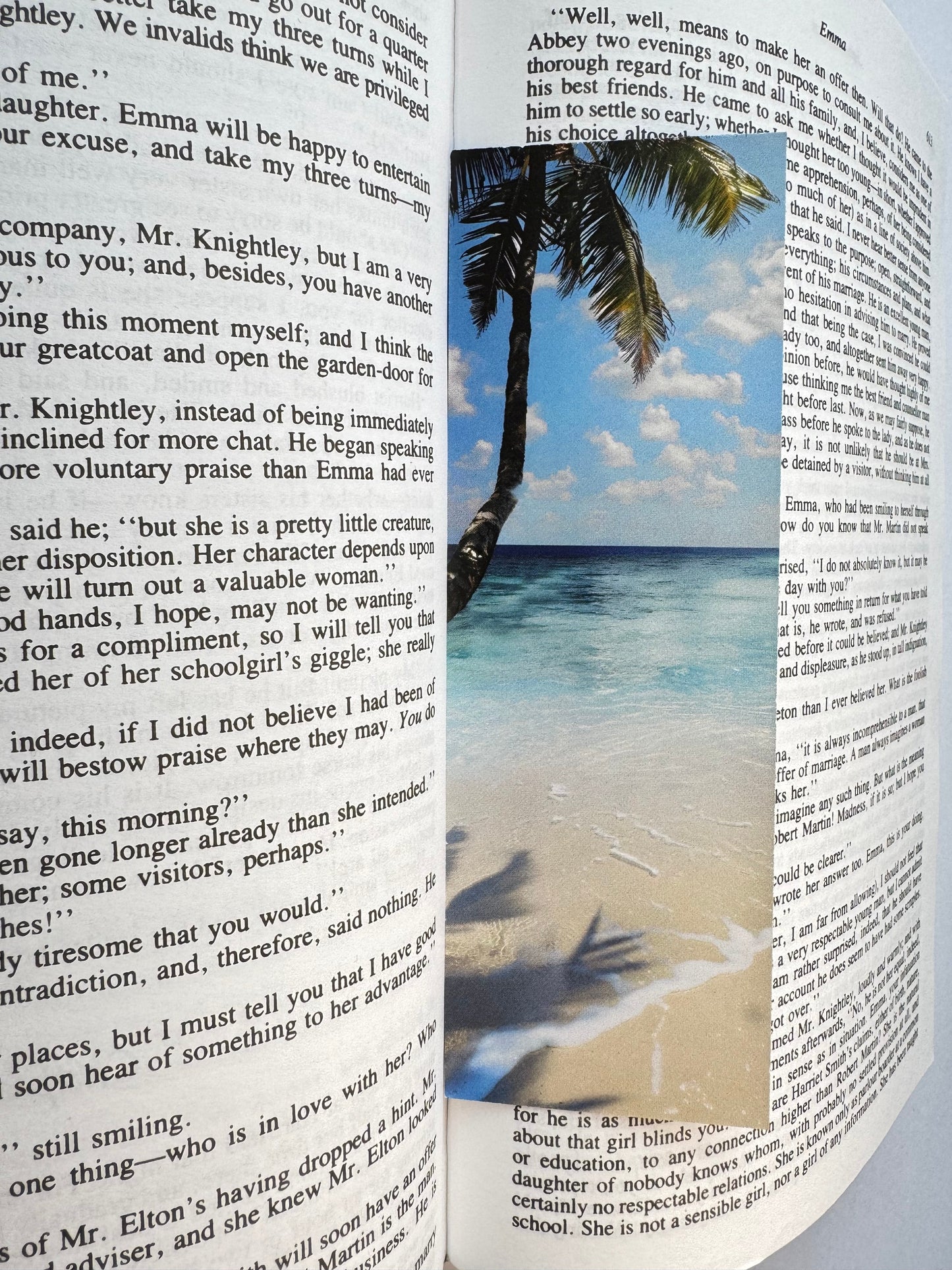 Beach Bookmark