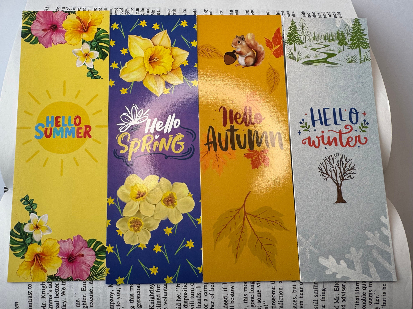 Seasonal Set Book Mark