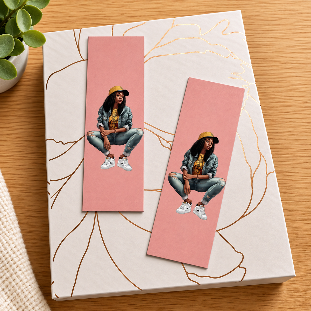 Black Girl Bookmark