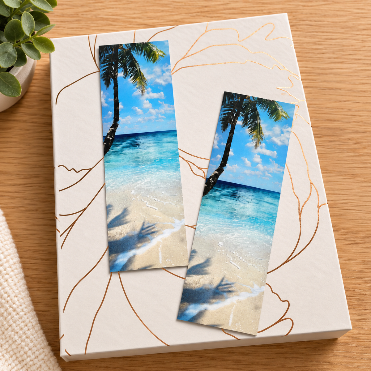 Beach Bookmark