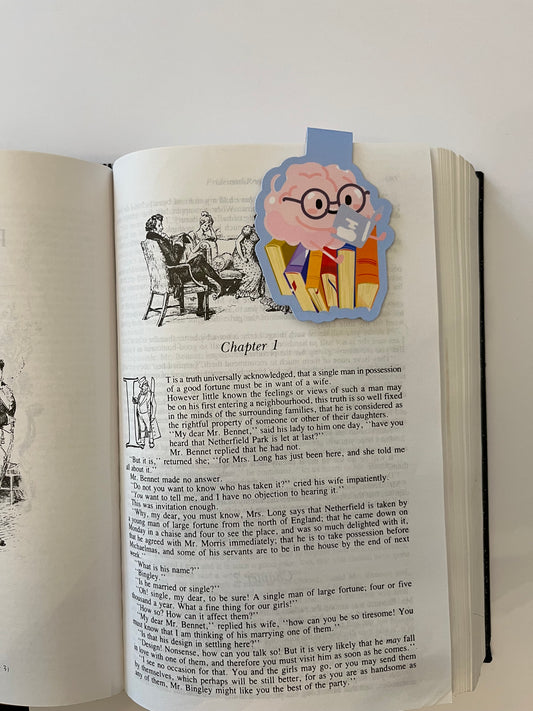 Magnetic Fold Brain Bookmark