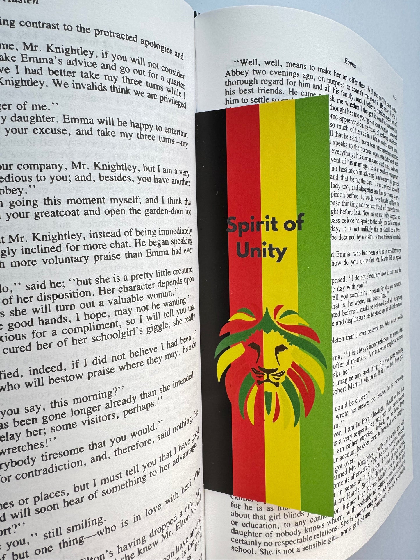 Spirit Of Unity Bookmark