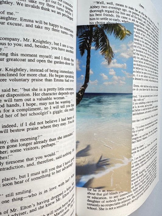Beach Bookmark