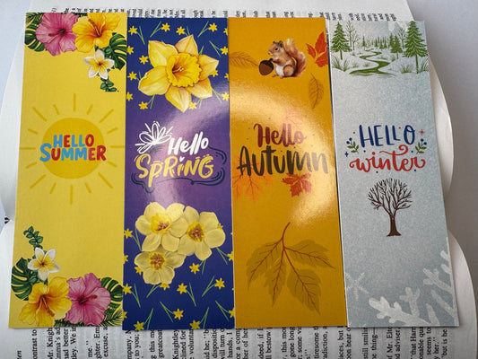 Seasonal Set Book Mark