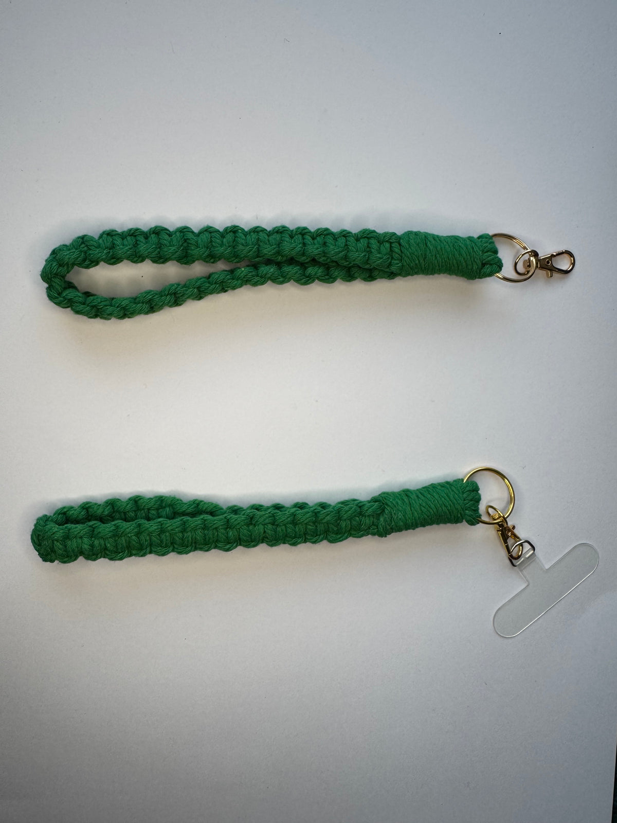 Handmade macaron-style beaded phone charms, showing more of the colour range
