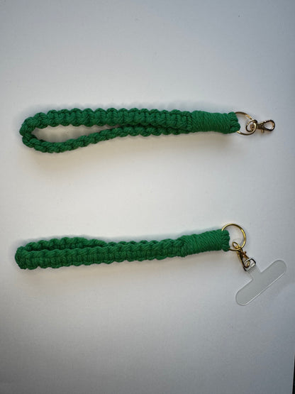 Handmade macaron-style beaded phone charms, showing more of the colour range