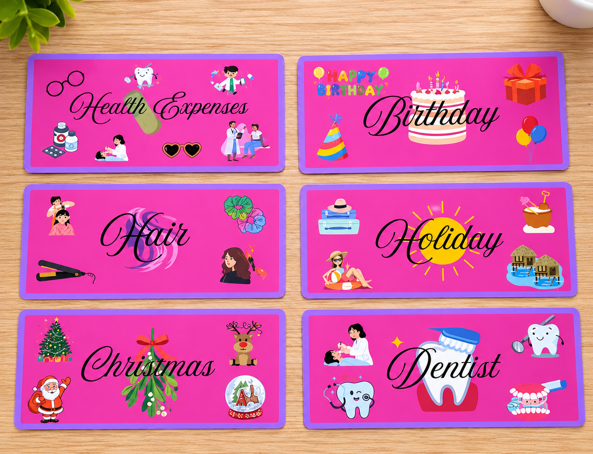 Household Savings  Envelope Inserts