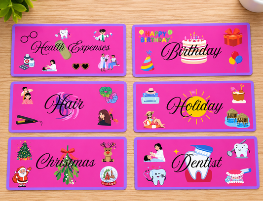Household Savings  Envelope Inserts