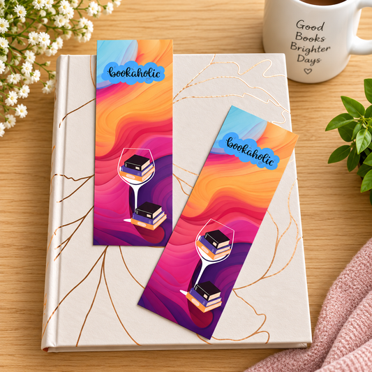 Bookoholic Bookmark